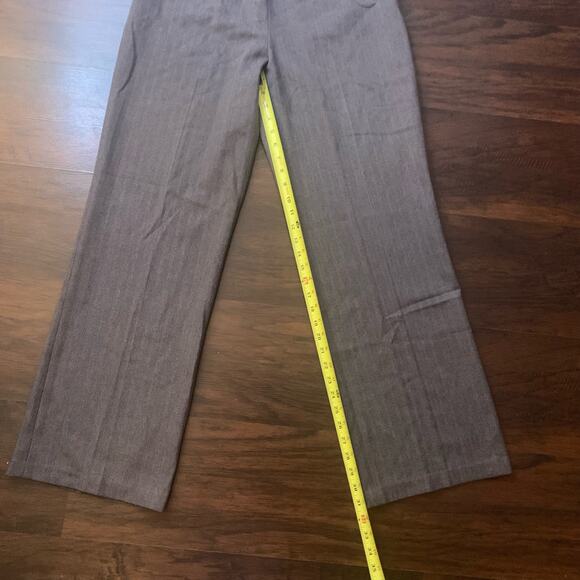 Sigrid Olsen gray shimmer Modernist dress pants size 12 - Picture 9 of 12